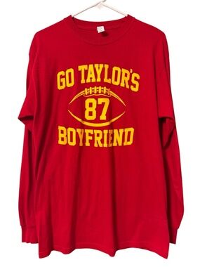 Kansas City Chiefs NFL Go Taylor’s Boyfriend Shirt Taylor Swift Travis Kelce